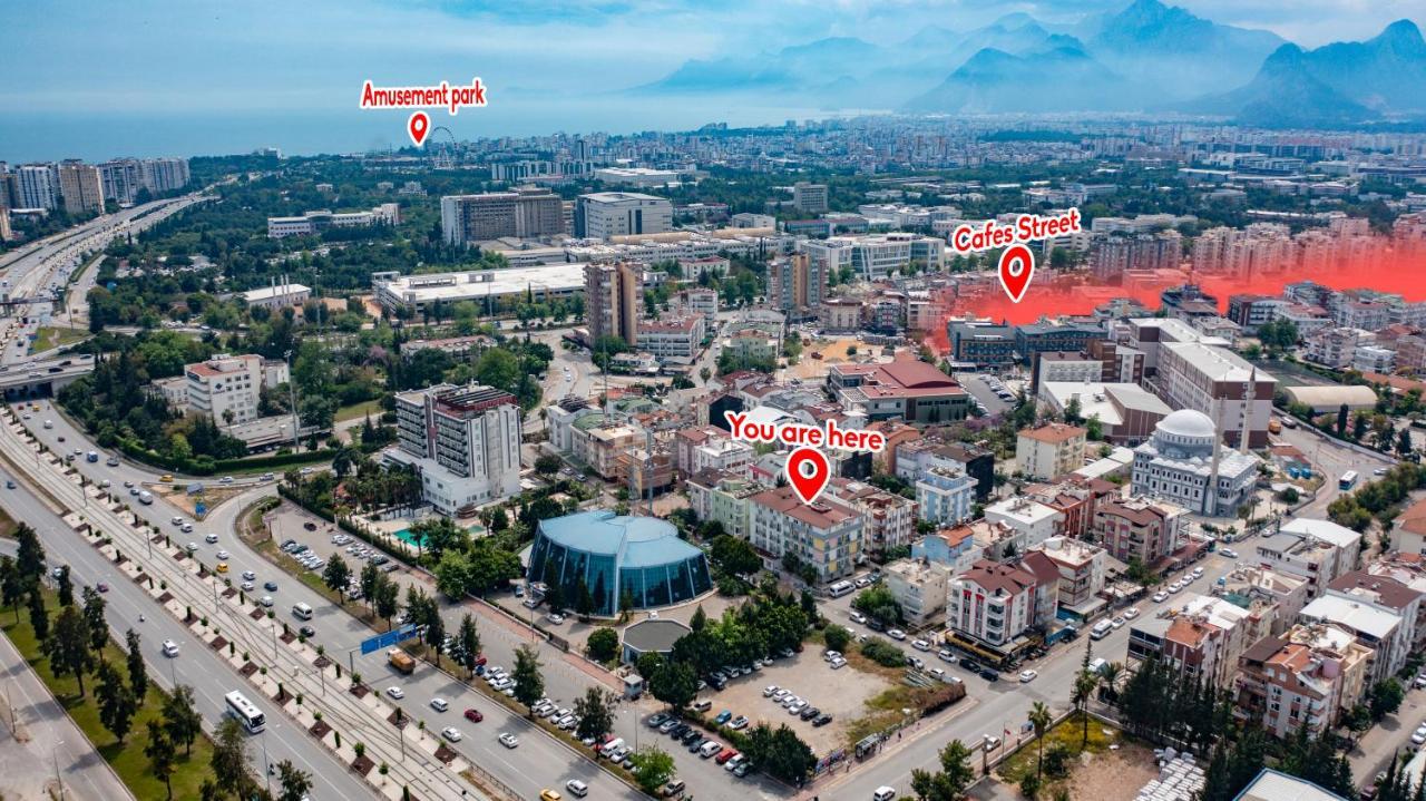 Cozy Flat Close To Konyaalti Beach '6' Анталия Екстериор снимка