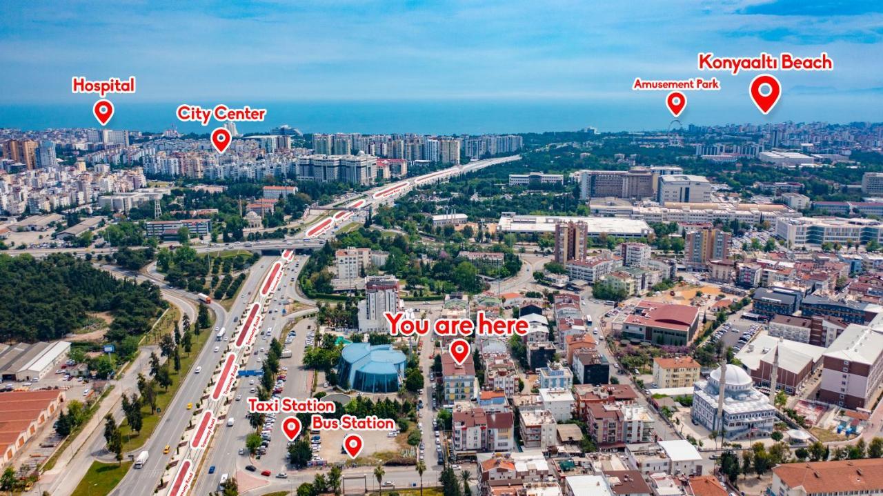 Cozy Flat Close To Konyaalti Beach '6' Анталия Екстериор снимка